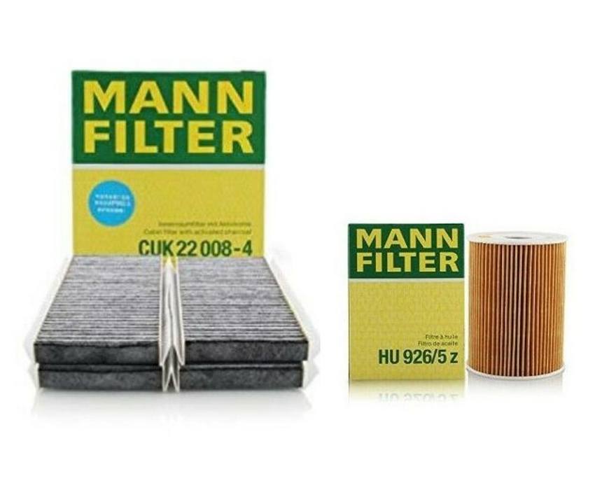 BMW Filter Service Kit 64319159606 - MANN-FILTER 1645291KIT